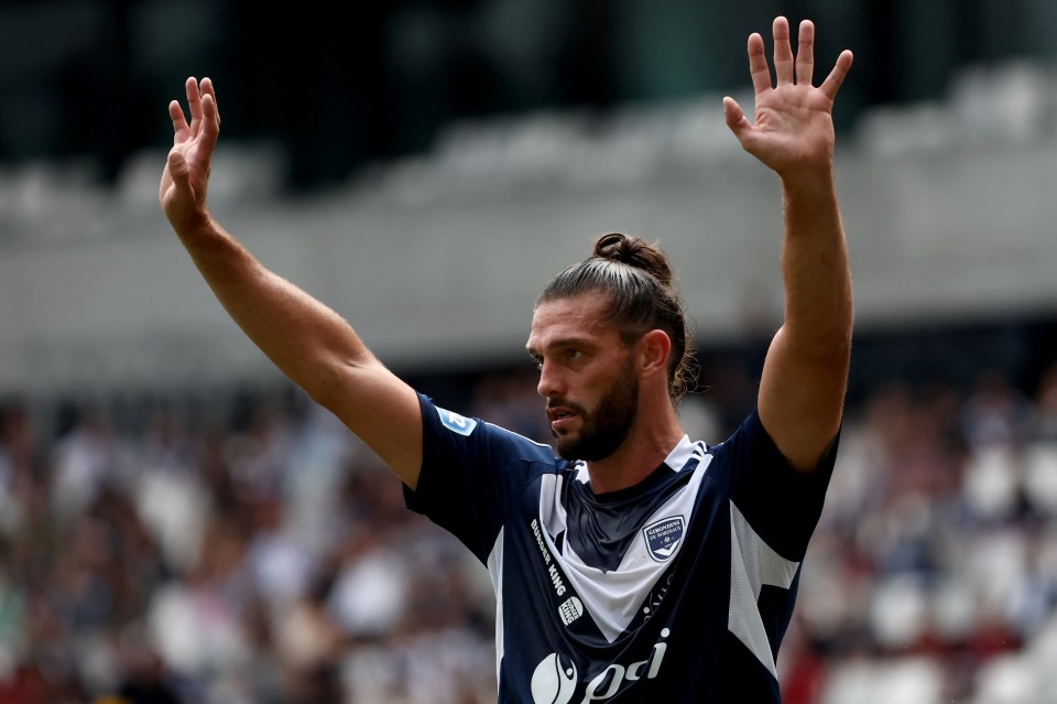 Andy Carroll, 35, reveals plan to keep playing for Bordeaux until he’s 40 – despite LOSING money on £750-a-week salary