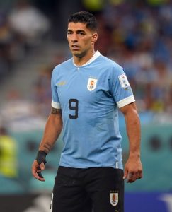 Luis Suarez breaks down in tears as Liverpool and Barcelona legend confirms Uruguay retirement after 17 years