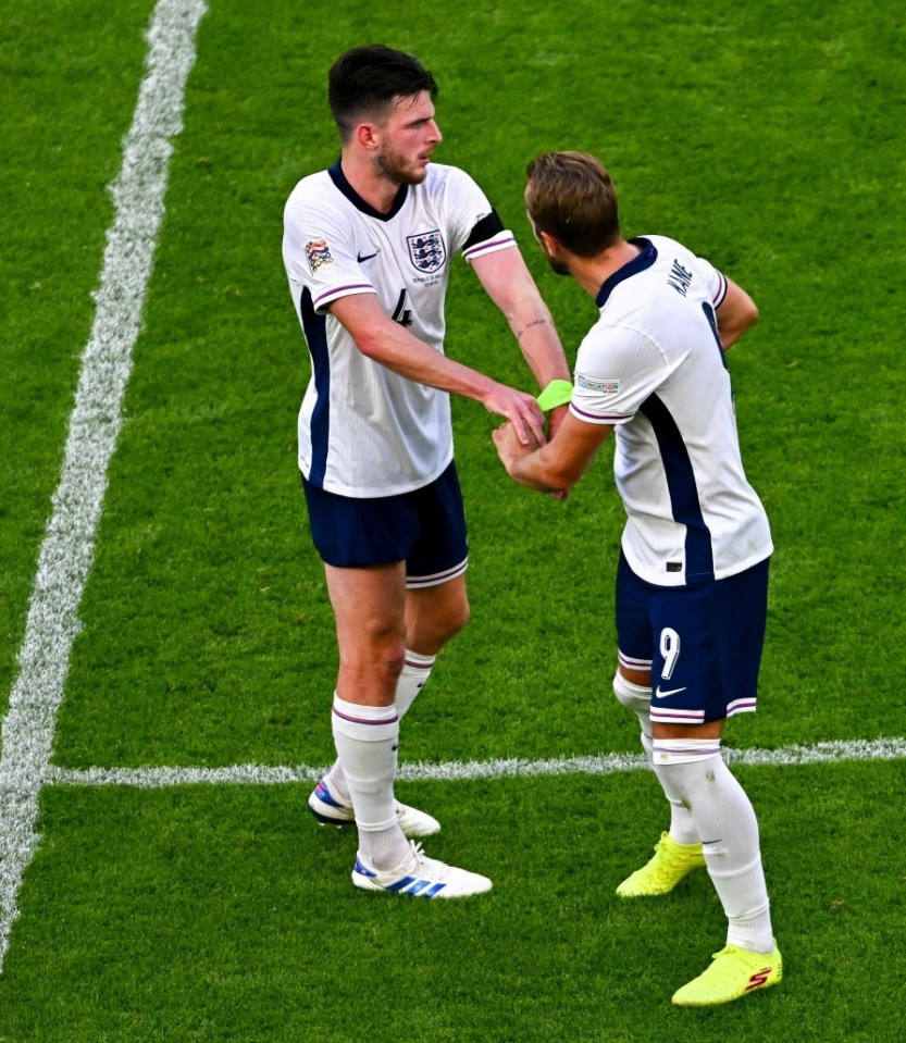 England fans baffled as Declan Rice refuses captain’s armband against former team Ireland