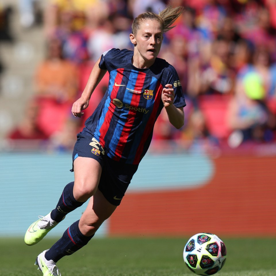 Barcelona turn down world-record bid from Arsenal to sign England star Keira Walsh before summer transfer deadline