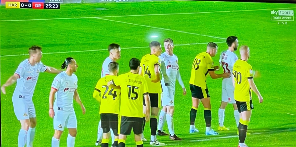 Sky Sports make subtle broadcast change to avoid rude word in League Two clash as fans blast ‘utter woke nonsense’