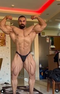 Meet Behrouz Tabani: Iranian Mr Olympia bodybuilder who’s won Romani and Italy Pro plus Empro and Arnold Classic medals