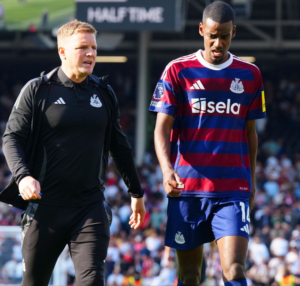 Eddie Howe defends decision to play Newcastle star with broken toe despite him set to be sidelined for further two games