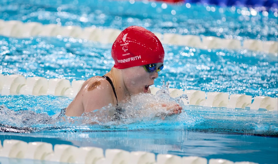 British swimming sensation Iona Winnifrith, 13, wins Paralympics silver medal in incredible debut Games