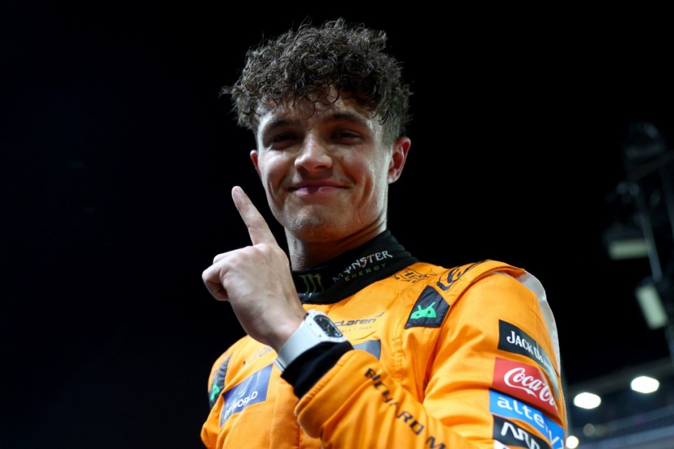 Lando Norris pips Max Verstappen to Singapore Grand Prix pole as Brit faces do or die race in F1 calendar