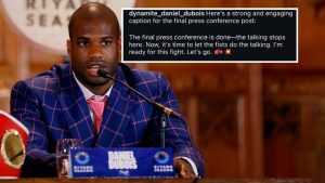 Boxing fans spot Daniel Dubois’ funny social media gaffe as they compare it to ex-Premier League star’s iconic tweet