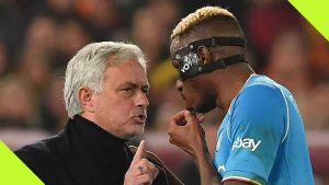 ‘He Dives Too Much’: Mourinho criticises Osimhen’s diving habit