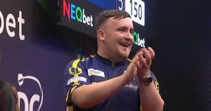 Fuming Luke Littler sarcastically applauds whistling fans as he suffers shock German Darts final loss to Peter Wright