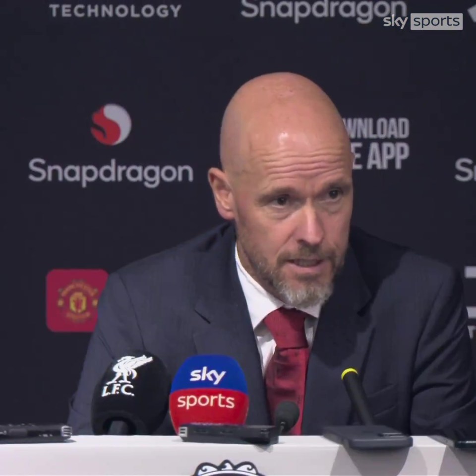 Man Utd fans say ‘this is a tough watch’ as Ten Hag claims he ‘feels sorry’ for journalist in awkward interview