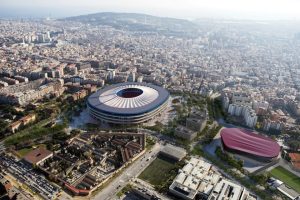 Fans to get first look at renovated 104,000-seater Camp Nou as Barcelona release live stream of redevelopment