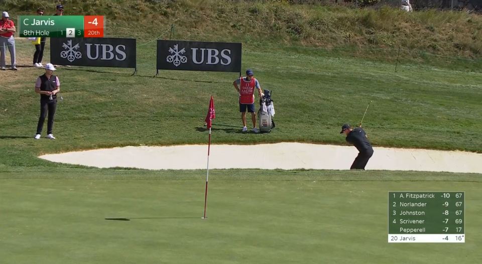 Watch incredible moment golfer Casey Jarvis achieves rarely-seen hole out that leaves commentators stunned