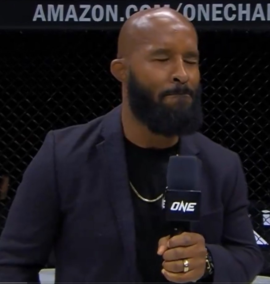 Emotional UFC legend bursts into tears as he announces retirement from the sport at age 38