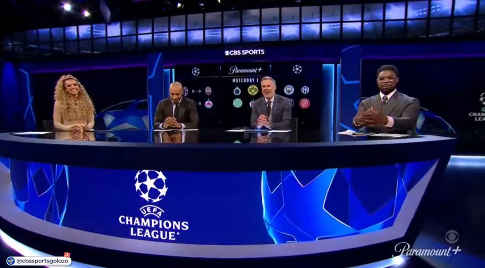 Thierry Henry slated for ‘awkward’ behaviour after appearing ‘off’ as Kate Abdo saves bizarre Christan Pulisic interview