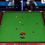 Watch John Higgins pull off unbelievable fluke as stunned commentator dubs it ‘greatest double kiss I’ve ever seen’