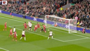 Watch horror own goal as Liverpool star kicks ball against team-mate who ‘can’t catch a break’ in West Ham clash