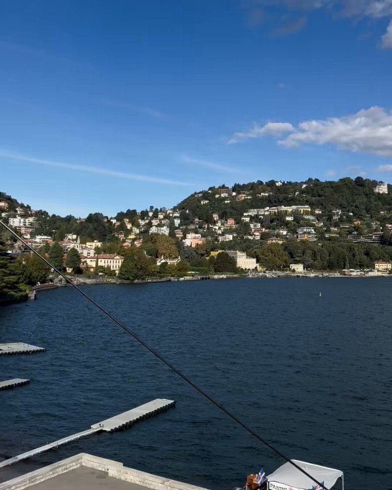 Football club managed by Premier League legend boasts breathtaking mountain and lake view from stadium stand