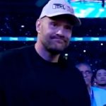 Tyson Fury’s ‘face says it all’ as he reacts to the shocking moment Anthony Joshua was knocked out by Daniel Dubois