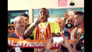 Osimhen’s arrival at Galatasaray boosts club’s social media following