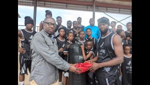 Flykite donates boxing equipment to support young boxers in Lagos