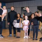 Olympics gold medallist tries out ballet dancing as gym chain launches classes – for dads only