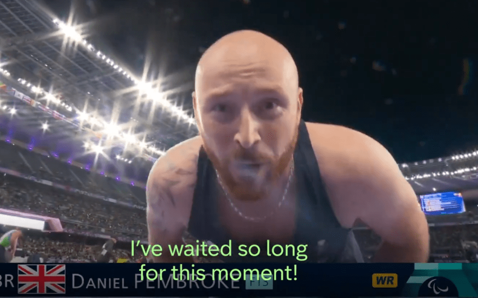 Watch incredible moment Brit Paralympics star breaks world record twice and leaves Channel 4 commentator stunned