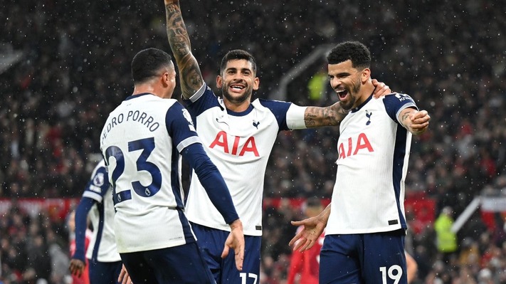 Tottenham sink Man United 3-0 at Old Trafford to pile pressure on Ten Hag