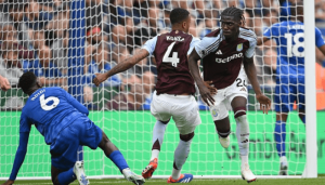 Aston Villa edge Leicester 2-1 at King Power stadium