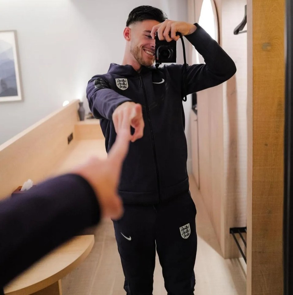 Declan Rice reveals surprise second career alongside football as Arsenal star’s secret Instagram emerges