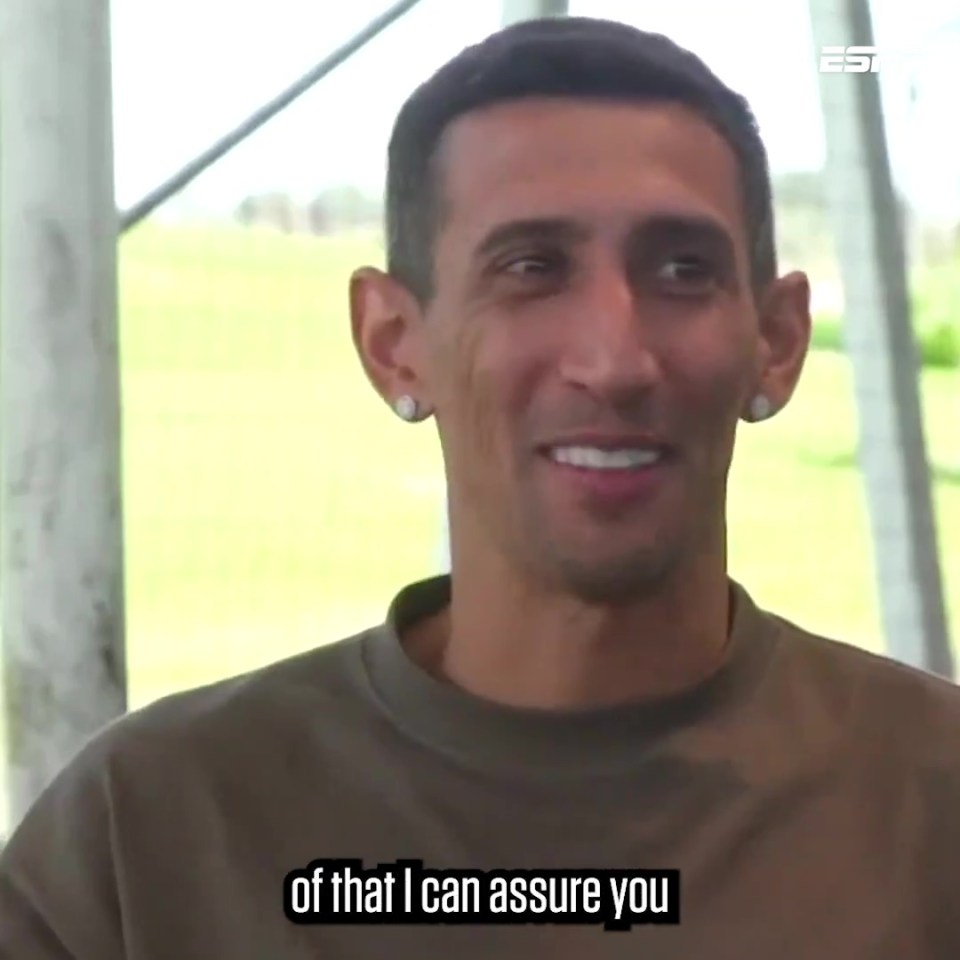 Angel di Maria names Man Utd manager as his ‘worst without a doubt’ before reporter can even ask in savage TV interview