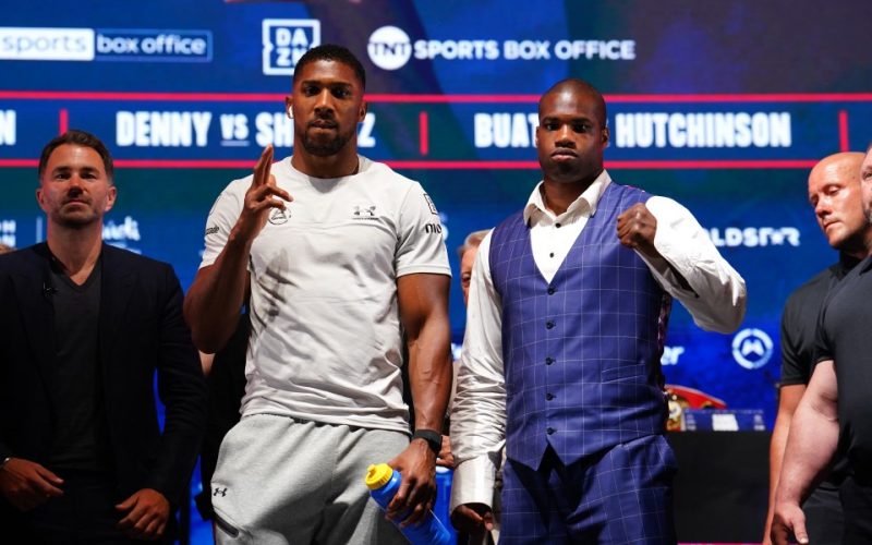 Is there a rematch clause for Anthony Joshua vs Daniel Dubois?