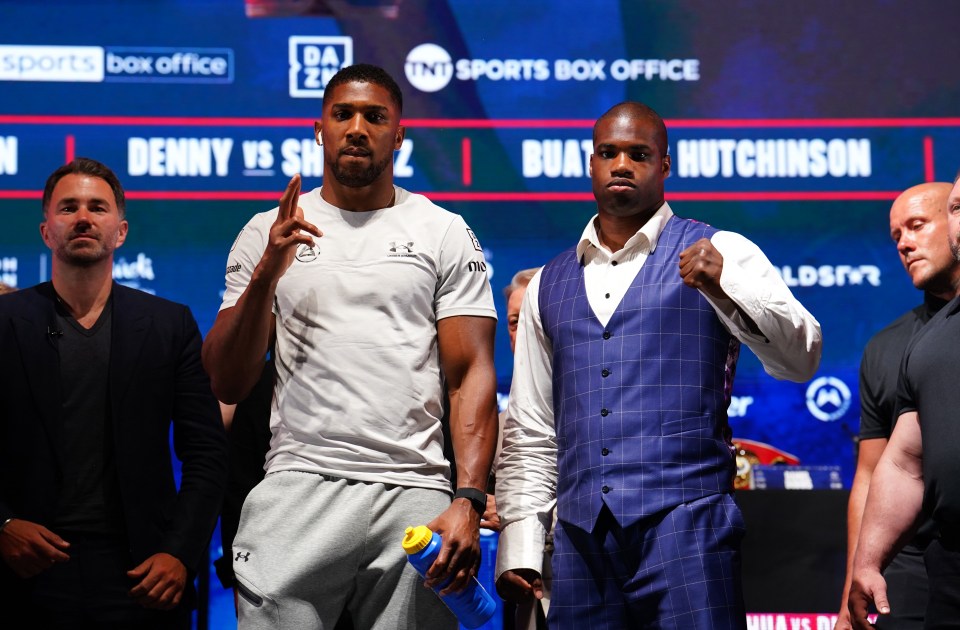 Is there a rematch clause for Anthony Joshua vs Daniel Dubois?