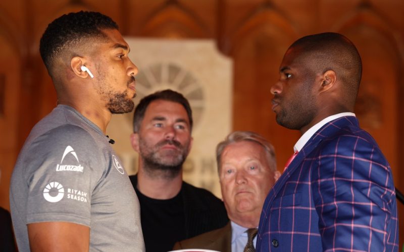 Anthony Joshua on track to sell nearly half a MILLION tickets in career with Dubois fight set to make British history