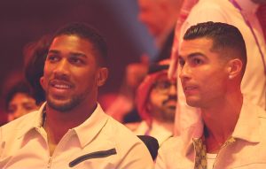 Anthony Joshua reveals he loves to pick Cristiano Ronaldo’s brain at boxing events – and why it’s saved him THOUSANDS