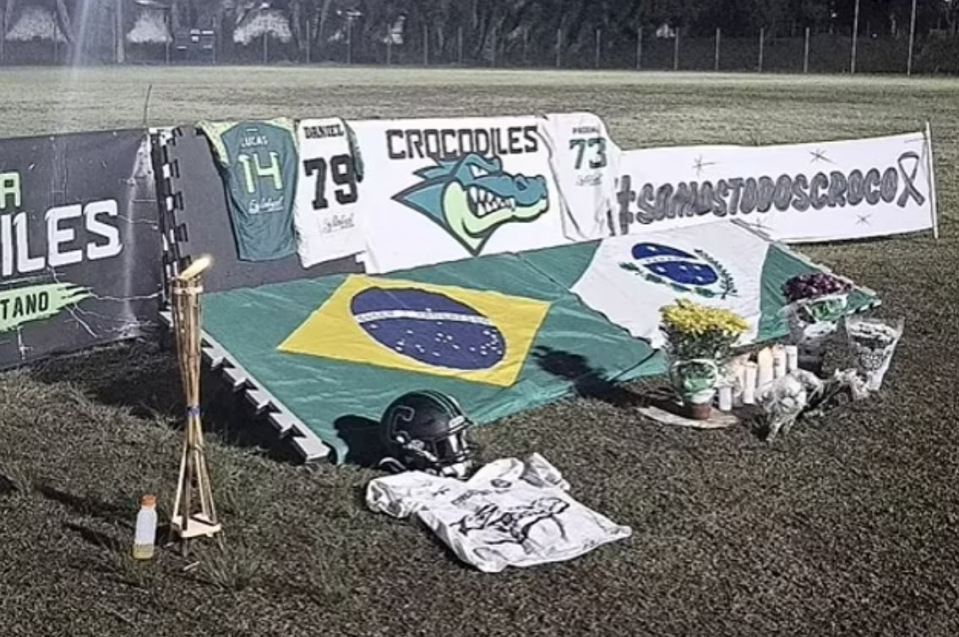 Three players killed in horror bus crash after coach carrying Brazilian football team flips on route to Rio