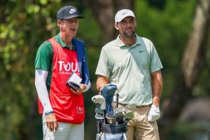 Scottie Scheffler reveals financial deal with caddie after world number one pockets £9,000 PER SHOT in 2024