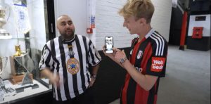 ‘What’s that?’ – Chabuddy G actor left stunned by what’s in Fulham’s trophy cabinet during Craven Cottage tour