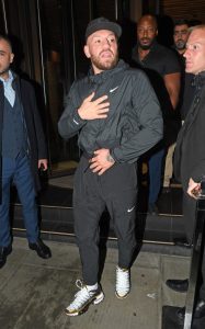 Conor McGregor dishes out HUGE sum in tips at posh London restaurant after flouting dress code by wearing tracksuit