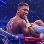 Never-before-seen video shows Anthony Joshua appear to taunt FAN ringside just moments before brutal Daniel Dubois KO