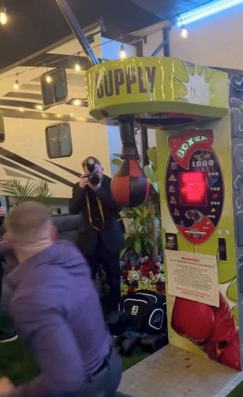 Conor McGregor shares video of him on a punch machine… but fans spot something very fishy going on