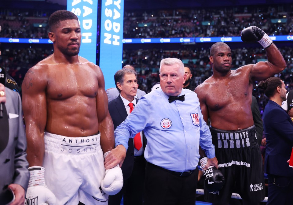 Anthony Joshua plummets down Ring Magazine rankings after Daniel Dubois KO but fans slam ‘disrespectful’ fall