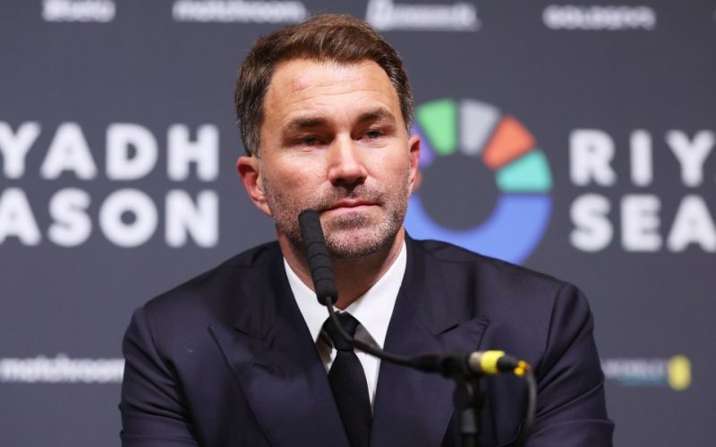 Brave Anthony Joshua ignores Eddie Hearn’s desperate plea as he faces the music after Dubois battering