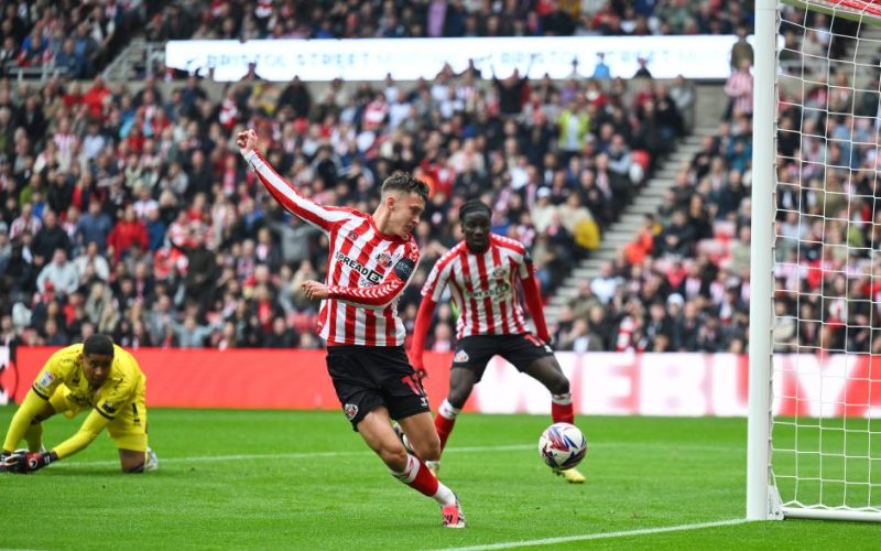 ‘If Mbappe scored that…’ say fans as England wonderkid, 17, fires Sunderland ahead in bitter Tees-Wear derby