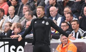 Eddie Howe ‘doesn’t look entirely happy at Newcastle’ as BBC pundit reveals moment that ‘set alarm bells off’