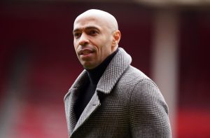 Thierry Henry confirmed as Kate Abdo’s co-star for CBS’ Champions League coverage as fans say ‘give him time to recover’