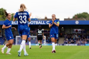 Aggie Beever-Jones backs Bompastor to bring ‘spice’ to title race and Chelsea’s push for WSL crown