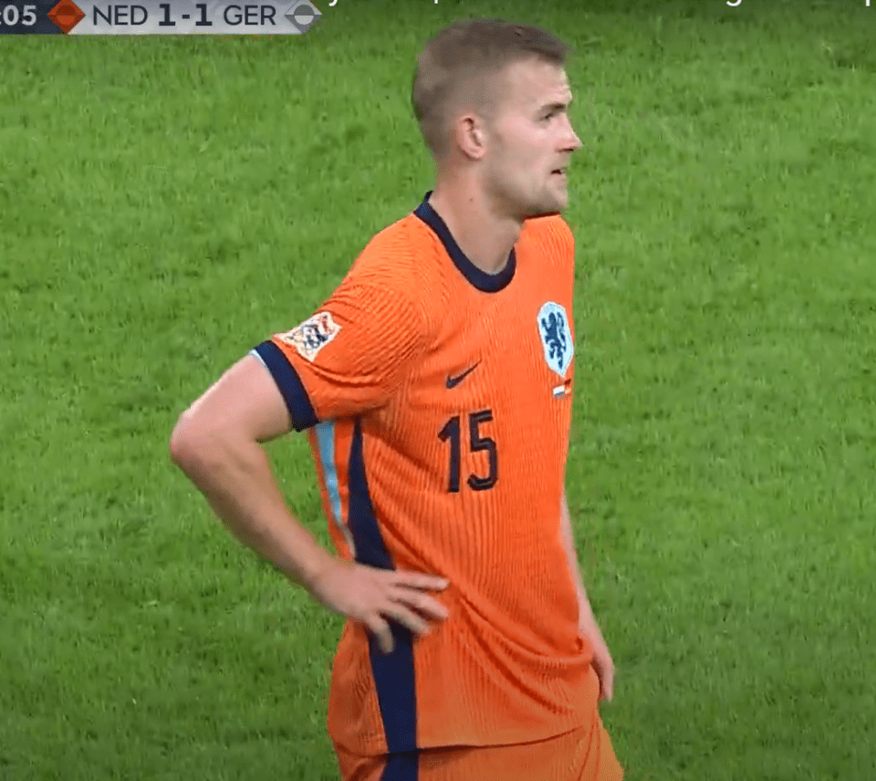 Man Utd star Matthijs de Ligt makes another howler leading to goal before being hauled off… days after ‘f***ed’ errors