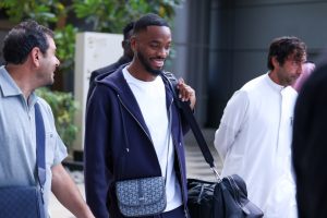 Watch awkward moment Ivan Toney is forced to listen to bizarre new chant as he’s mobbed by fans after £40m Saudi move