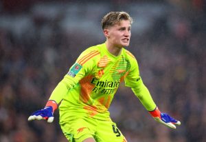 Arsenal’s record-breaking goalkeeper Jack Porter, 16, used to be midfielder at same grassroots club as icon Tony Adams