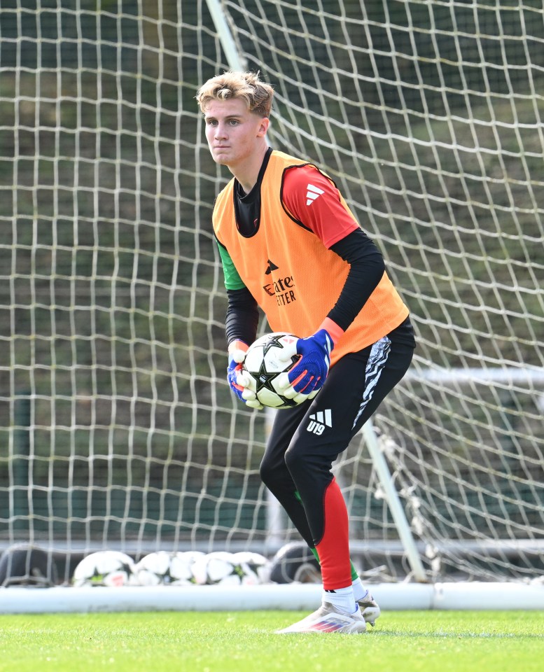 Arsenal set to start 16-year-old Jack Porter against Bolton in Carabao Cup clash amid David Raya injury fears