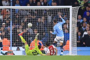 Arsenal chief stormed out of director’s box and REFUSED to shake Man City counterpart’s hand after dramatic equaliser